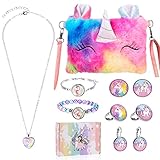 🎀【Tamaño de bolsa】🎁 este bolso de niña mide 19 * 14 cm, la circunferencia de la correa del hombro es de aprox. 50 cm, que es ajustable, suficiente para llaves, billetera y otras necesidades diarias.