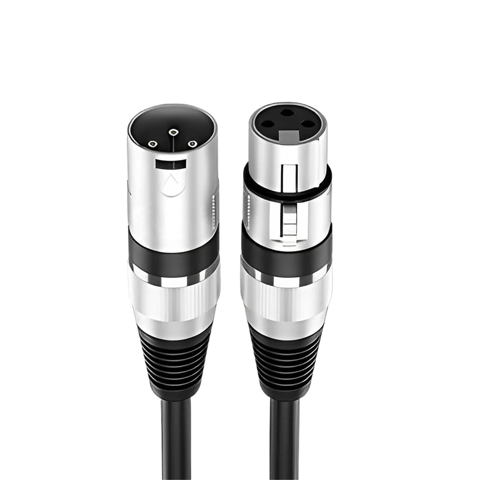 Kabel XLR męski na żeński 3-pinowy kabel audio do mikrofonu zbalansowanego (5 m)