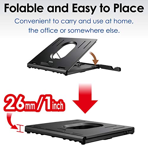 Base ergonómica ajustable para laptop hasta 15.6 pulgadas miniatura 6