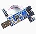 Produktbild 10Sets / lot USBASP USBISP AVR Programmierer 3.3V / 5V USB ISP USB ASP ATMEGA8 ATMEGA128 ATtiny/CAN/PWM + 10Pin Draht Unterstützung Win7 64Bit