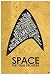 Star Trek. Captain Kirk, Space: The Final Frontier Word Art Print Poster (12" x 18") by Artist Stephen Poon.
