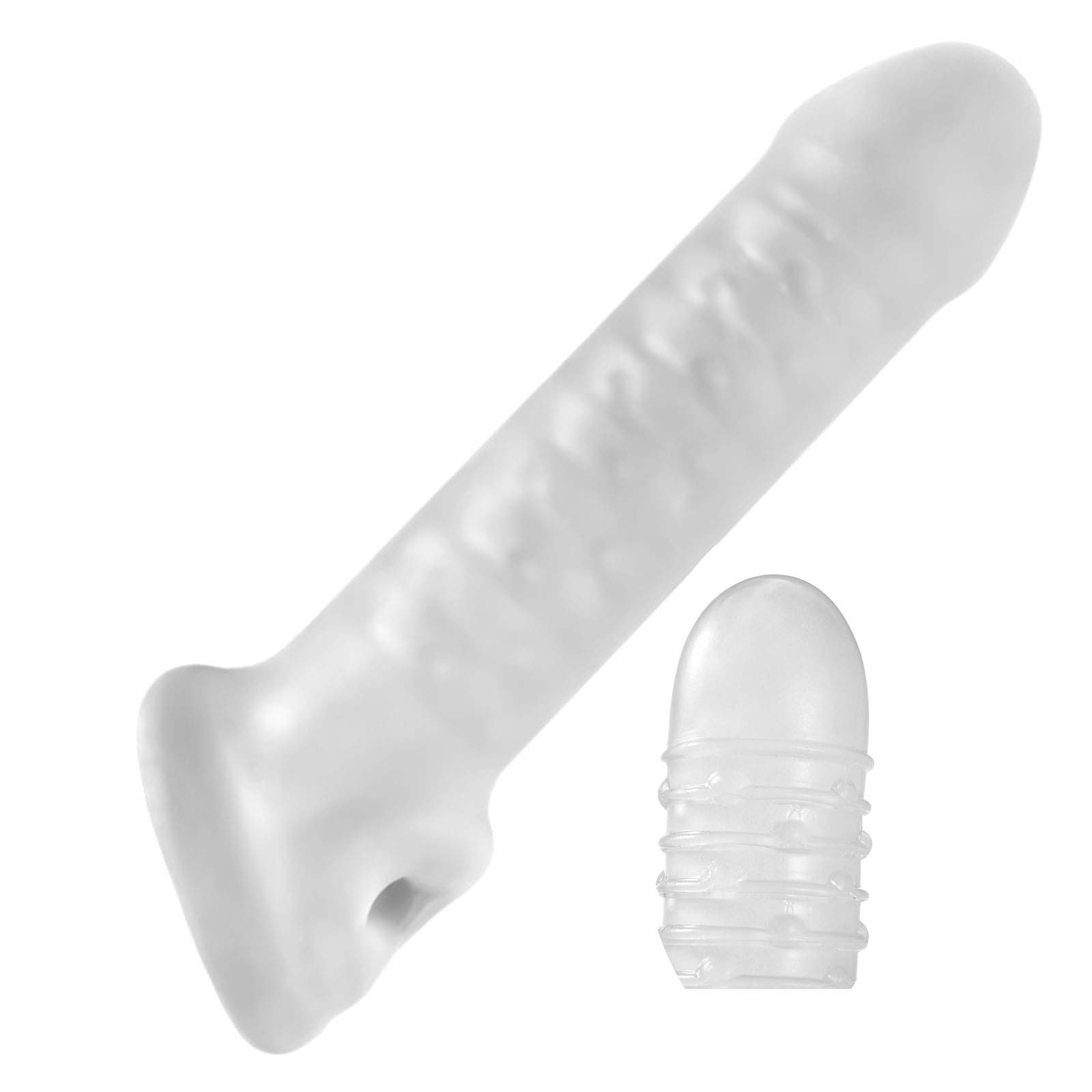 Penis Sleeve Penis Extender mit Cock Ring Vergrößerer weiche dehnbare  Penishülle zur Penisverlängerung & Erektionssteigerung Innere Noppen TPE  Penis Sexspielzeug für Männer : Amazon.de: Drogerie & Körperpflege