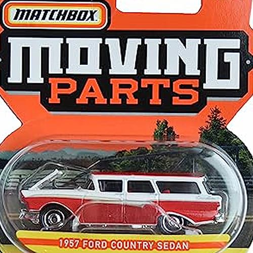 Matchbox 1957 Ford Country Sedan, Moving Parts 7/54 miniatura 4
