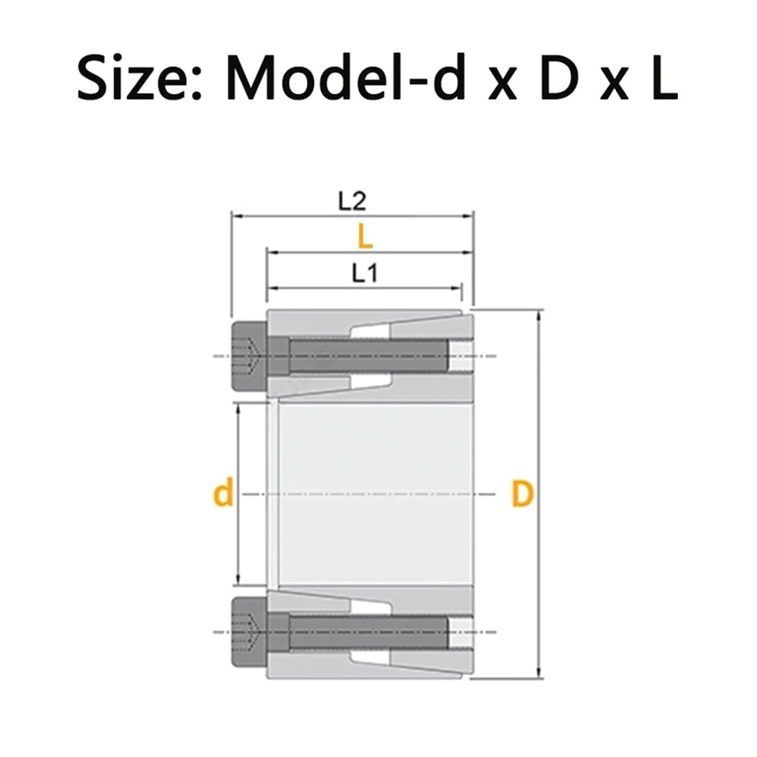 Coupling Keyless Sleeve 1pcs STK350 Keyless Bushing Connection Tension Shaft Locking Assembly Device Expansion Sleeve Coupling Diaphragm Disk ID 5-50mm(STK350-24x47mm)