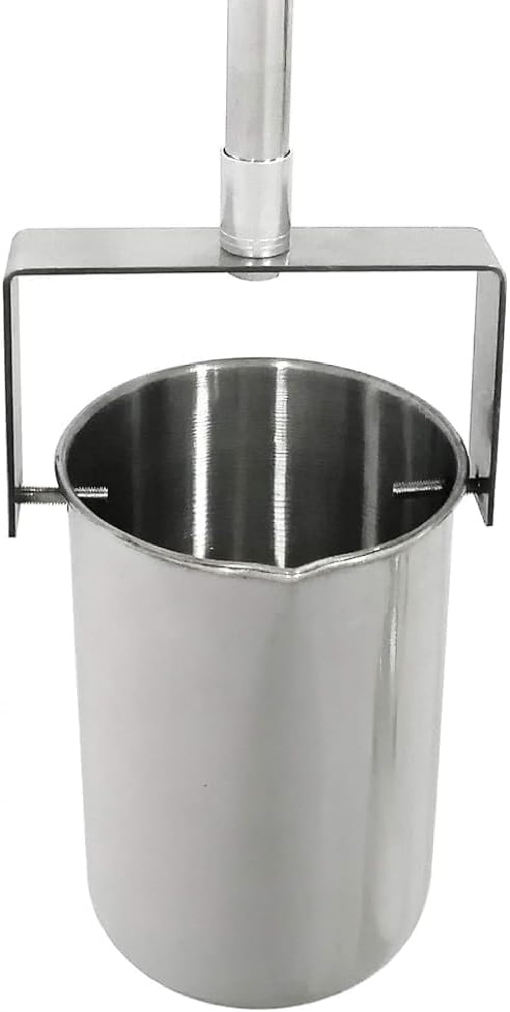 Varilla telescópica de acero inoxidable giratoria y fija para toma de muestras de agua