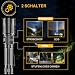 BEYSTE Taschenlampe LED Aufladbar 1000000 Lumen Extrem Hell - 1500m