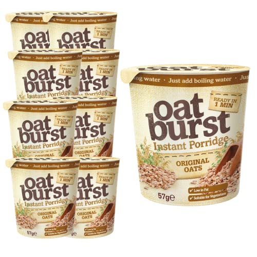 Oatburst Original Oats Instant Porridge Pot 57 g Pack of 8