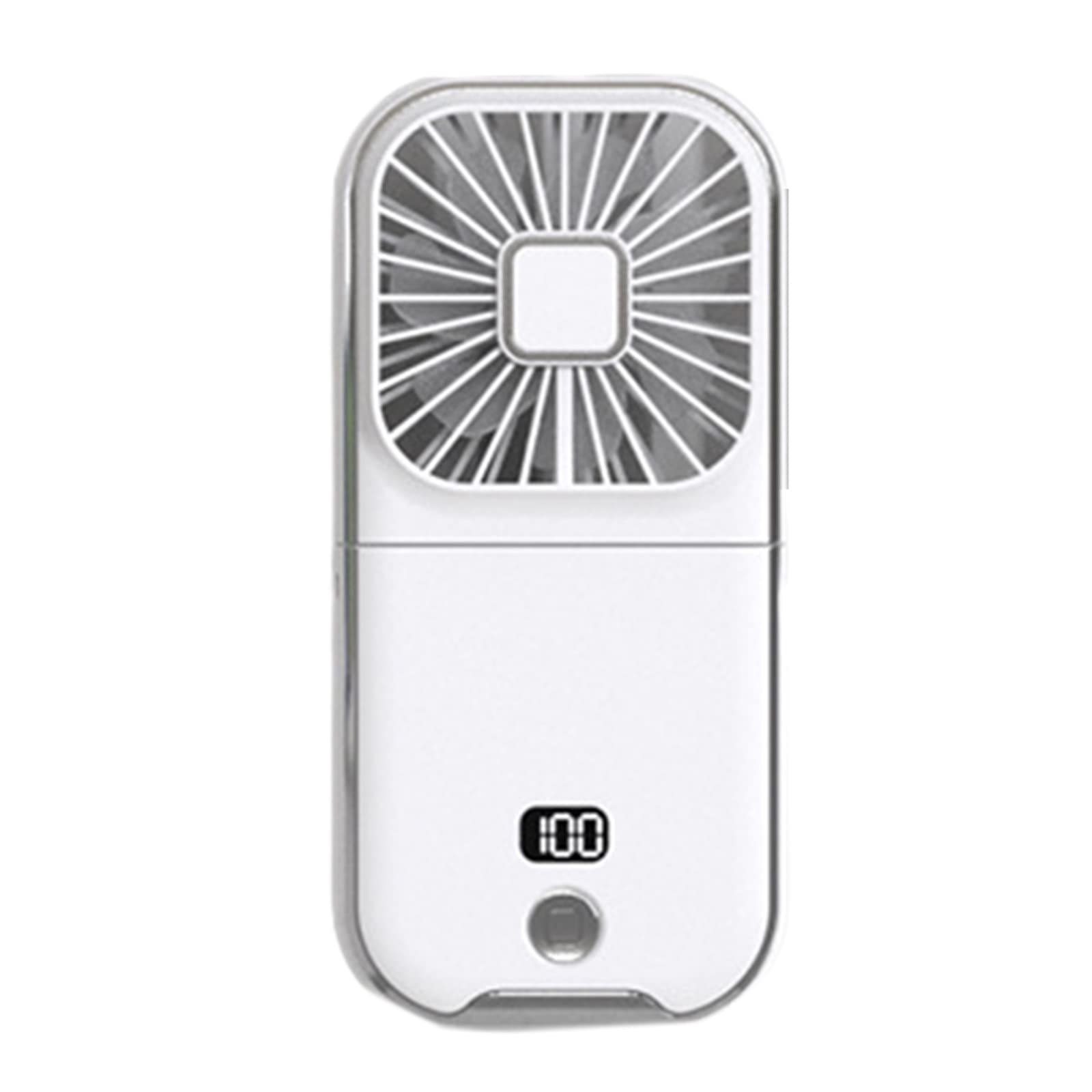Maxtonser Portable Fan Rechargeable Foldable Handheld Fan Cooling Fan for Outdoor Travel Indoor Use