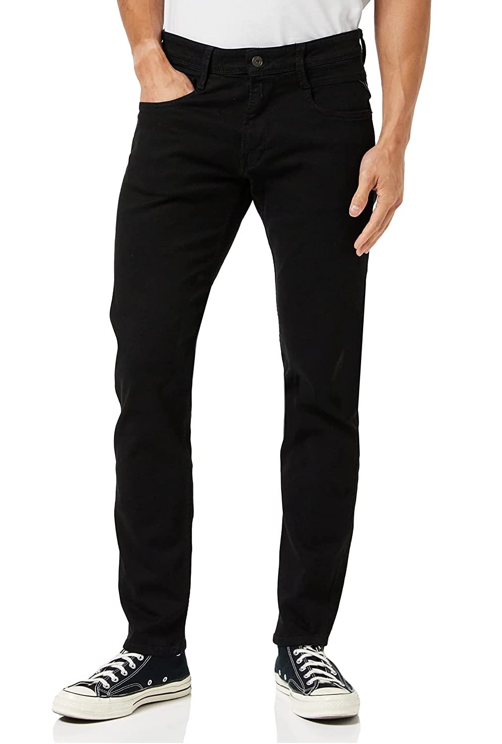 Replay Herren Jeans Anbass Slim-Fit
