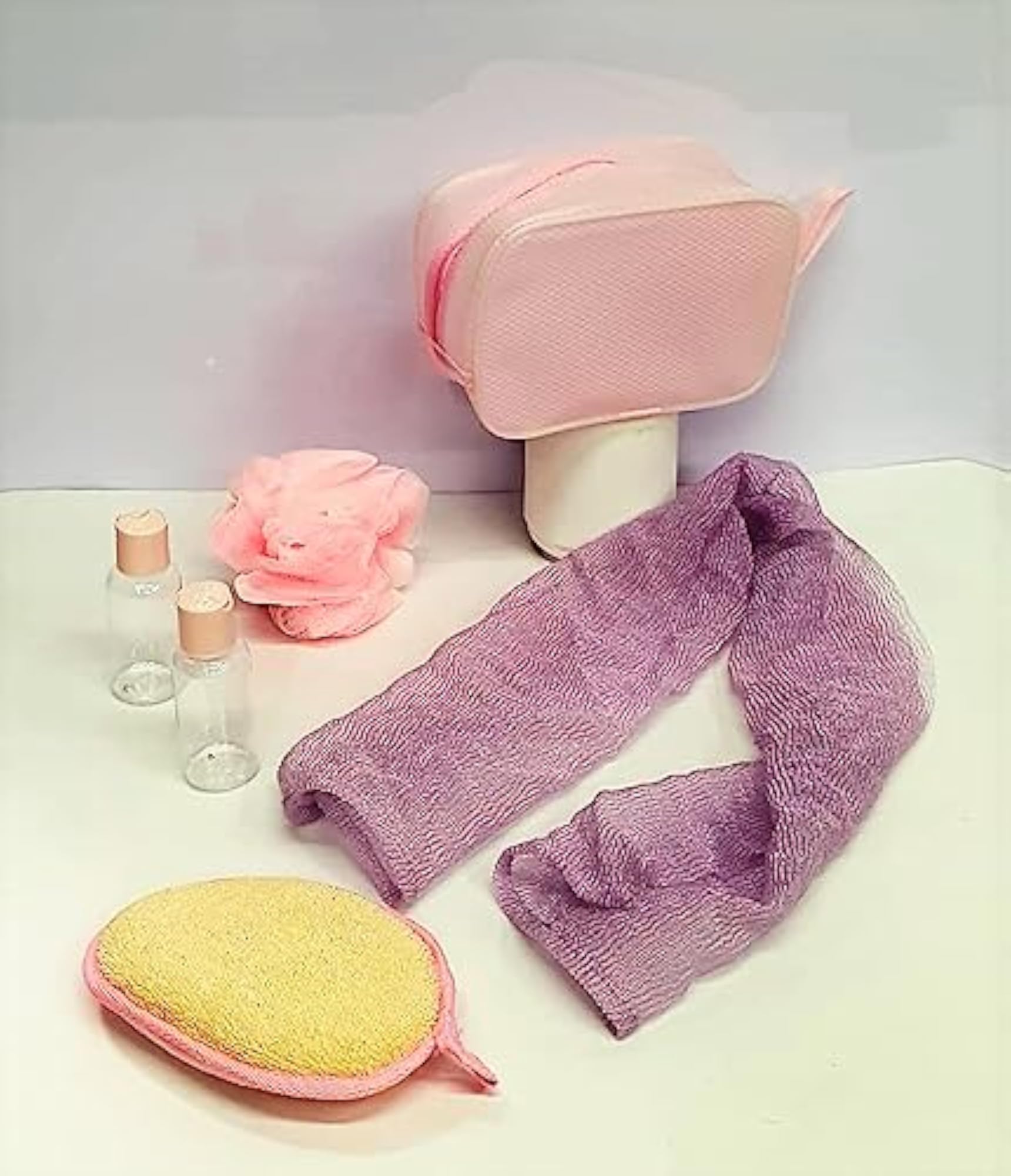 Personal Care Six in One Loofah Body Scrubber Kit