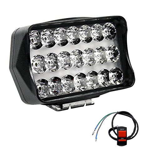 A4S Automotive & Accessories® Universal 21 Led SMD for Car Bike Led Headlight Bulb High Power| Car Jeep Motorcycle Fog Lamps Driving Lights | Mirror Flood Beam Indicators On OF Switch