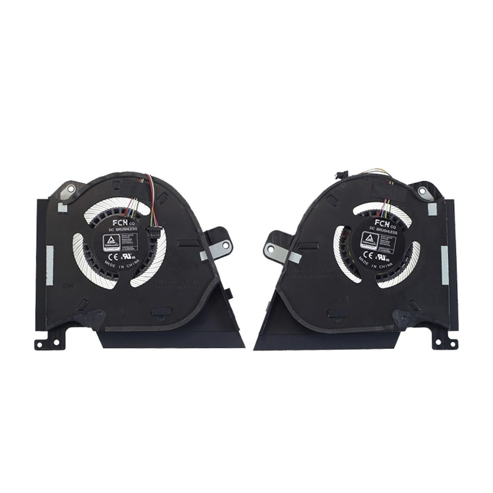 tianwandong Laptop CPU GPU Cooling Fan 13NR04N0P03011 13NR04N0P02011 DC12V 1A 4Pin for Duo 15 SE GX551QS 6033B0091301(CPU GPU Fan)