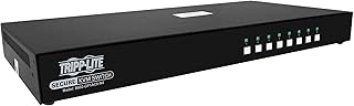 Tripp Lite Secure KVM Switch 8-Port DisplayPort, United States Government NIAP-Certified PP4.0 Security, Common Access Card (CAC) Port, 4K @ 30Hz Video, TAA Compliant, 3-Year Warranty (B002-DP1AC8-N4)