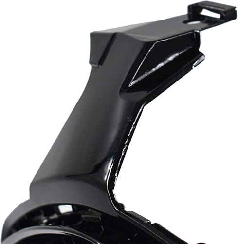 Miniatura 4 de Reemplazo brillante negro del panal de la rejilla delantera para la fusión 2013 2014 2015 2016