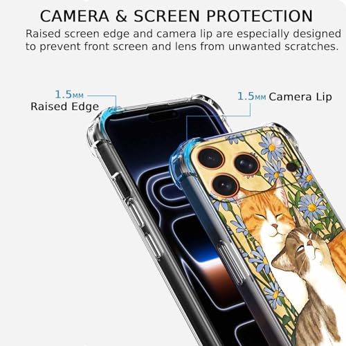 Coque iPhone 17 Pro Max motif chat contre rayures et chocs