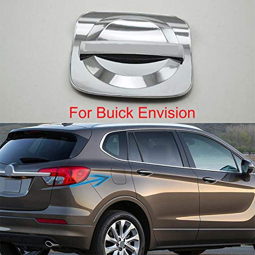 ABS Chrome Auto Fuel Filler Door Cover Gas Tank Cap Decoration Cover Trim Compatible For Buick Envision 2016-2020