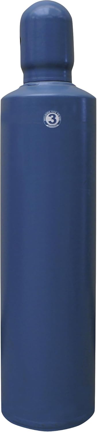 Thoroughbred Welding Gas To Go - Acetylene Welding Gas Cylinder, Size 3, 75 Cu. Ft. Empty, Model Number ACE3-B