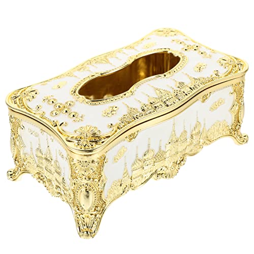 MUCKLILY Scatola Fazzoletti in Vintage Copertura Per Scatole Fazzoletti Organizer Per Riporre Asciugamani Contenitore Per Asciugamani Scatola