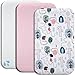 Lovely Hippo Parure 83x50cm 2 Draps Housses Cododo Next to Me 100% Coton + 1 Alèse Protège Matelas Compatible Berceau Cododo (Bois Rose)