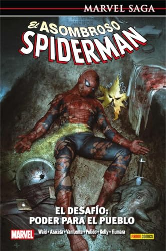 Portada de El Asombroso Spiderman 25. El Desafio: Poder para el Pueblo