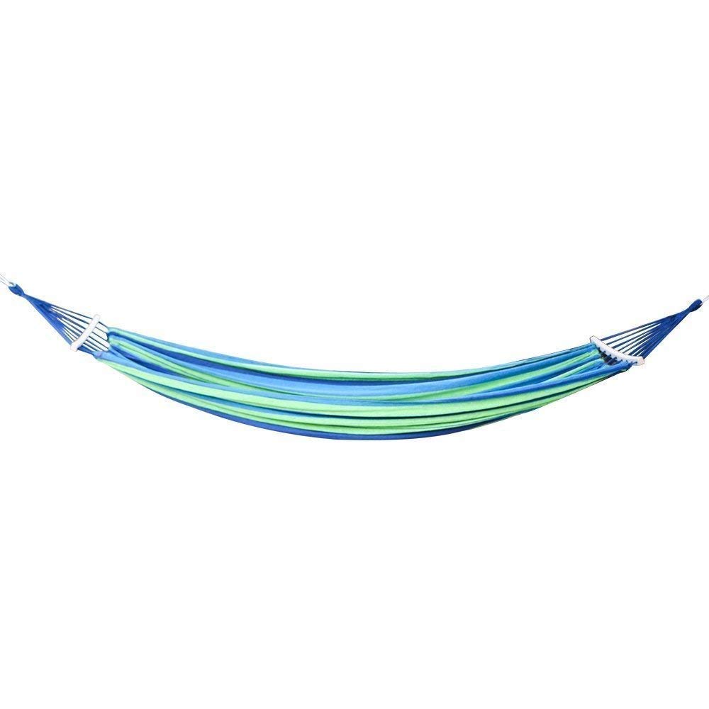 Skyzone Wholesale Folding 2 Person Double Outdoor Portable Swing Bed Camping Hammock with Wood Spreader (Multi) 3