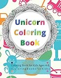 Unicorn Coloring Book: Coloring Book for Kids Ages 4-8 (Coloring Books for Kids)