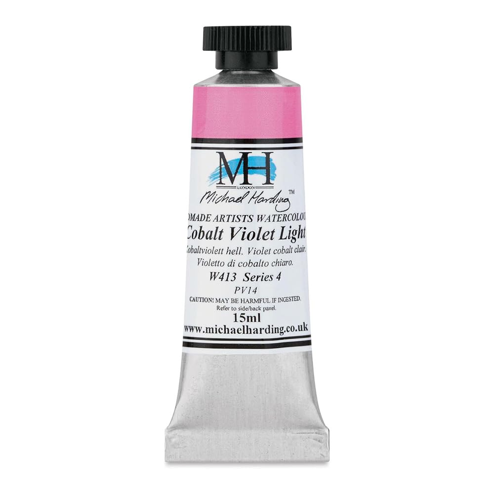 Michael Harding Professional Watercolors - 15ml Tubes (Cobalt Violet Light)