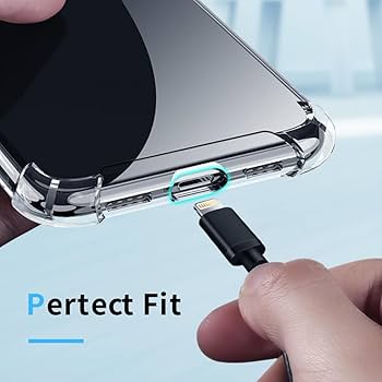 iPhone - gonesh0131  Case for iPhone XR 6.1-Inch, Gueche Crystal Clear Shockproof