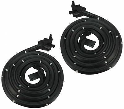 Door Weatherstrip Seals for Electra|LeSabre|Wildcat|DeVille|Eldorado|Bel Air|Biscayne|Caprice|Impala|98|Jetstar 88|Starfire|Bonneville|Catalina|Grand Prix|Star Chief 2DR