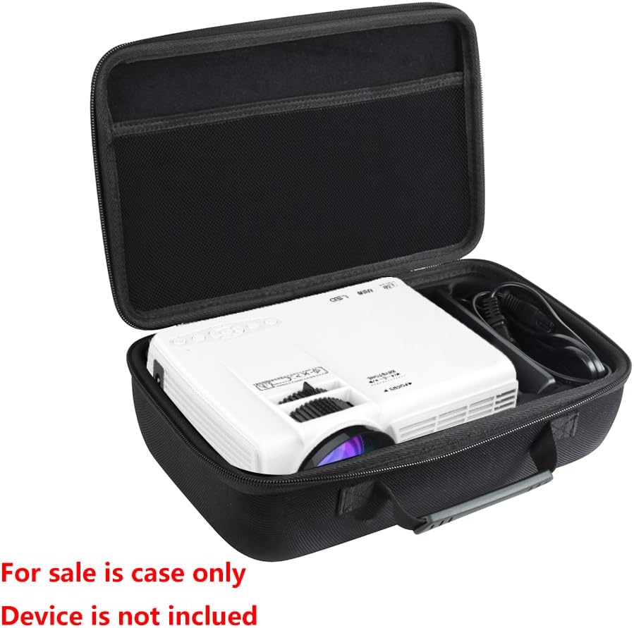 Hermitshell Hard Travel Case for PANSEBA 1080P Mini Portable Home Theater Movie Projector 3 51eDdGQXT5L. AC SL1000