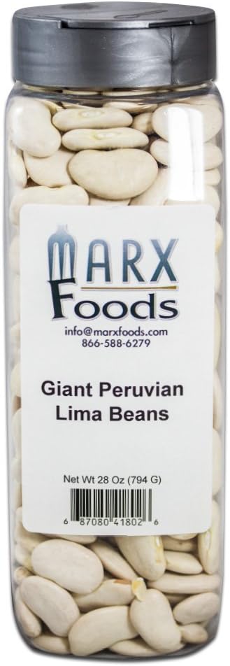 Marx Foods, Giant Peruvian Lima Beans, 28 oz.