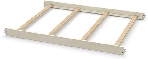 Miniatura 29 de Kit de conversión de tamaño completo, rieles de cama para cunas convertibles Evolur para bebé, riel de madera maciza, riel de cama para niños y Gris