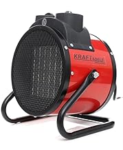 سخان كهربائي استيراد من دولار، 1500 وات - احمر واسود