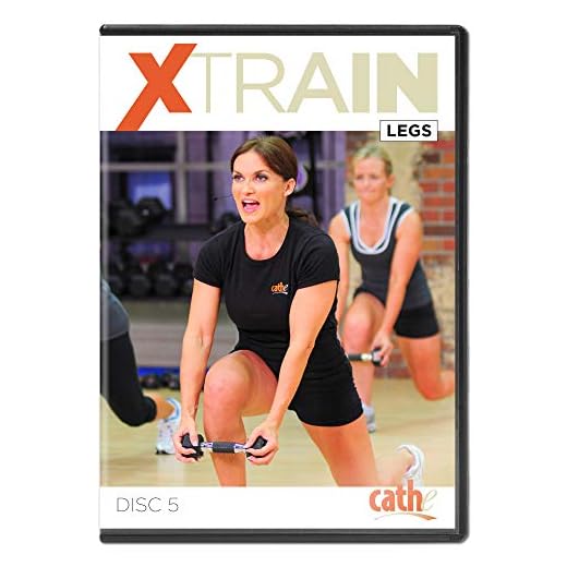 Cathe Friedrich XTrain Legs Exercise DVD For Women- Lower Body Workout DVD Builds Shapely Legs, Thighs, Hips, Butt, and Glutes