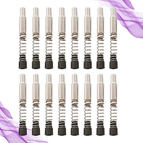 Scicalife 50Pcs Plunger Latches Spring Screen Plunger Latch Stainless Steel Window Screen Plunger Latch (0.6X0.6X3.5Cm Assembling) #TOP3