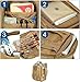PAIWPHLI Large Military Bug Out Bag 3 Day Pack Expandable Backpack Army Daypack for Outdoor Hiking Hunting (Tan)