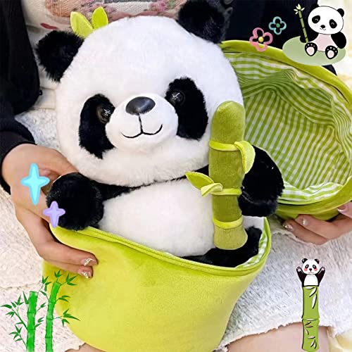 Image of Storescent Soft Toys for Kids - Stuffed Animal Plush Soft Toy for Boys & Girls | Plushie Toy Panda in Bamboo 30cm