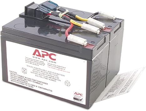 APC UPS Battery Replacement, RBC48, for APC Smart-UPS SMT750, SMT750US, SUA750 and select others