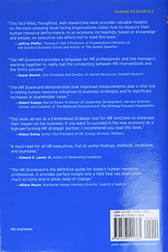 The HR Scorecard: Linking People, Strategy, and