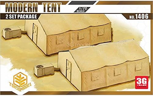 Toxso tent scene model 1406 1/72 B 2 Set