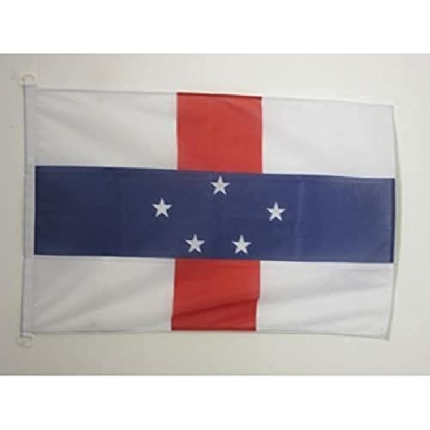 AZ FLAG Bandera Nautica de España Sin Armas 45x30 cm - Pabellón de Conveniencia Española Sin Escudo 30 x 45 Cm, Bandera de Barco con anillas — view 184