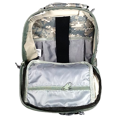 Mochila táctica de un hombro 12" camuflaje digital miniatura 7
