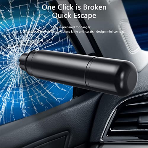 Martelo de segurança do carro,Mini cortador de cinto de segurança e quebrador de vidro - Kit de segu