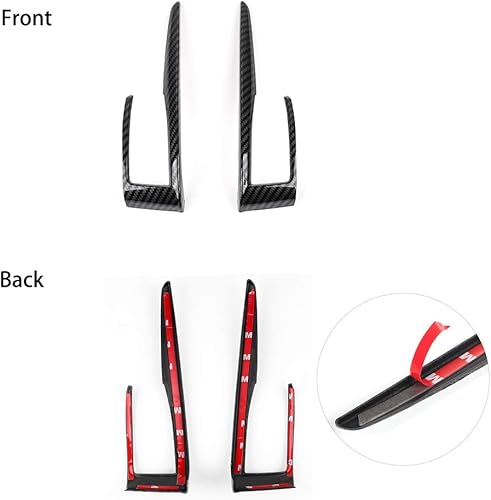 Miniatura 3 de Thenice Para caja de engranajes de plástico ABS Civic de 10 generación CVT de cambio automático, calcomanía de decoración para Honda Civic 2021 2020