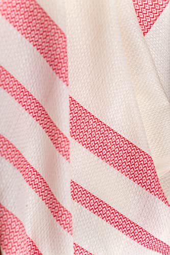 Questo Casa 100% Cotton Peshtemal, Turkish Towel, Fouta Pestemal Hammam Towel, Beach and Bath Towel, Lightweight - Image 2