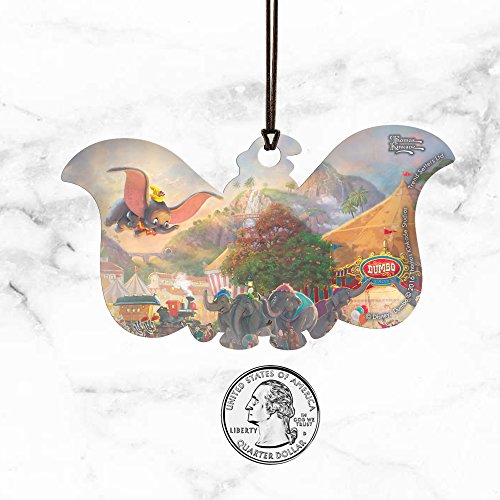 Disney Thomas Kinkade Dumbo Elephant Art Acrylic Print by Trend Setters - Used condition - Image 5