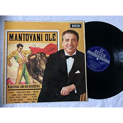 MANTOVANI & HIS ORCHESTRA Mantovani Ole vinyl LP