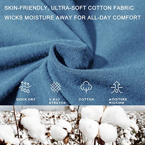 Buy Willit Men's Cotton Yoga Sweatpants Exercise Pants Open Bottom