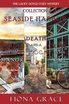 Paperback A Lacey Doyle Cozy Mystery Collection: Murder in the Manor (#1), Death and a Dog (#2), and Crime in the Café (#3) Book