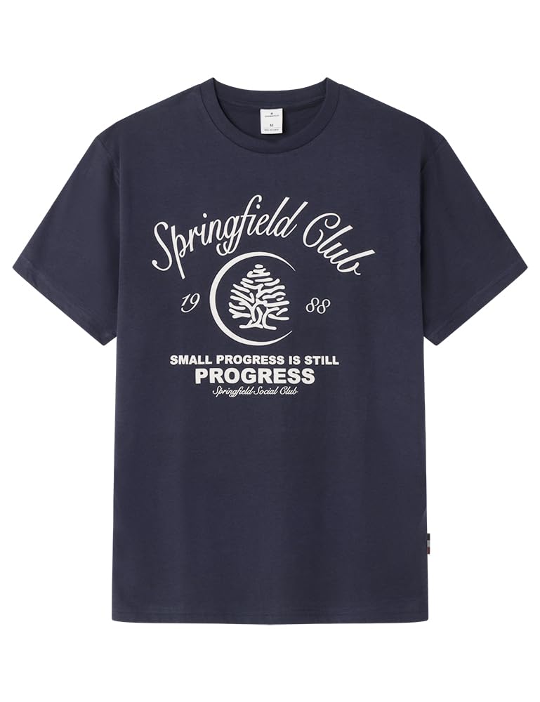 Springfield Camisa - Dark Blue/azul Marino - (Segunda Mano